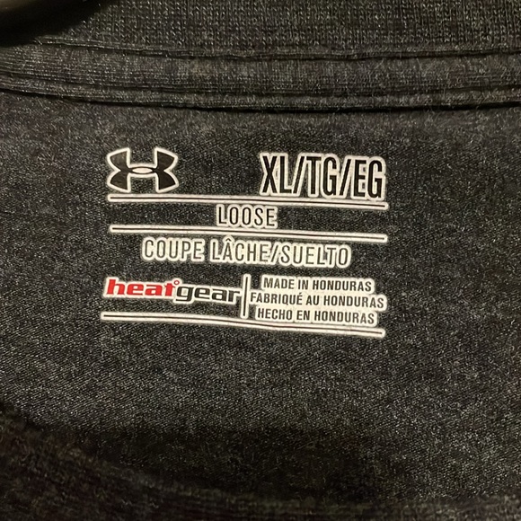 Steph Curry Under Armour T shirt. Size XL. Dark grey. Never worn! - Picture 3 of 5